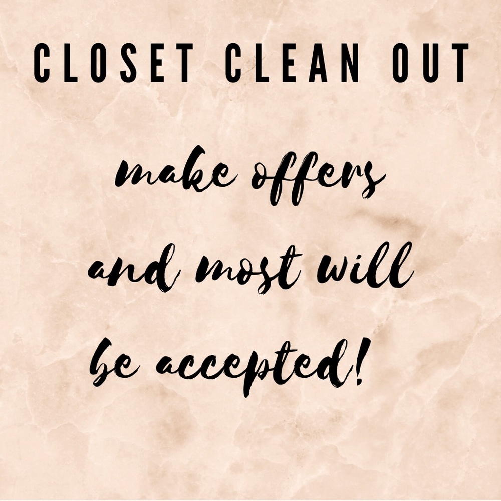 Closet Clean Out